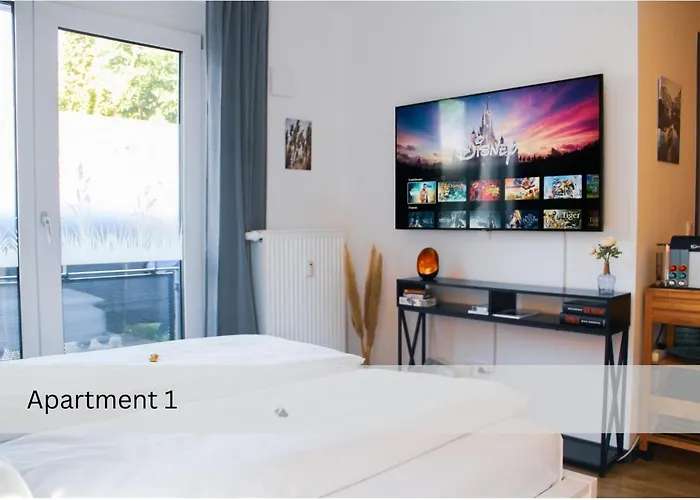Modernes Apartment/zentrum/wi-fi/parkplatz *