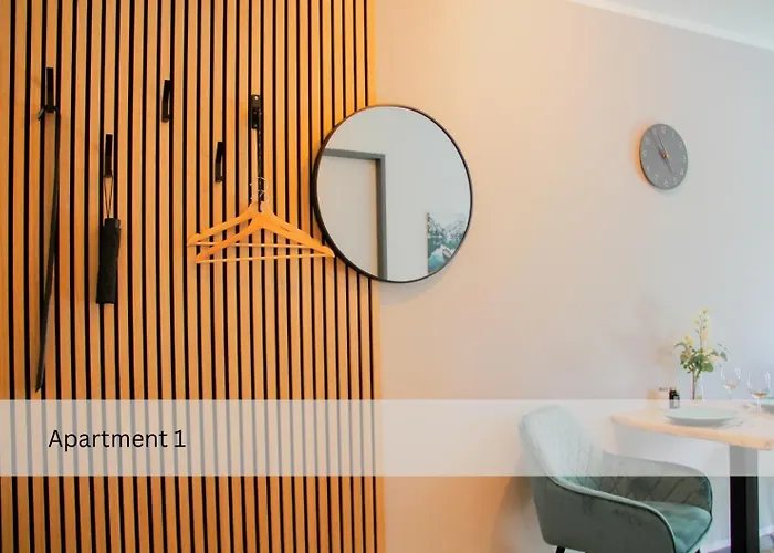 Modernes Apartment/zentrum/wi-fi/parkplatz *