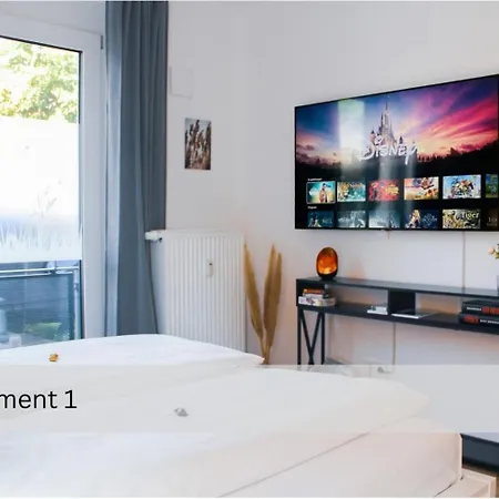 Modernes Apartment/zentrum/wi-fi/parkplatz *